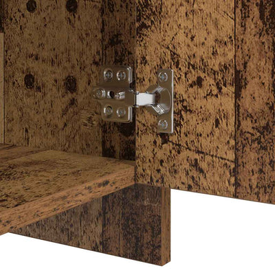 Sivupöydät 2 pcs Vanha puu 70 x 41 x 75 cm Tekninen puu