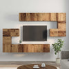 TV-tasosetti 10 pcs Vanha puu 60 x 30 x 30 cm Tekninen puu