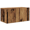 TV-tasosetti 10 pcs Vanha puu 60 x 30 x 30 cm Tekninen puu