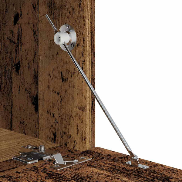 Seinäkiinnitettävä TV-tasosetti 2 kpl Vanha puu Tekninen puu