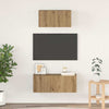 TV-tasosetti 2 pcs artesaani tammi Tekninen puu