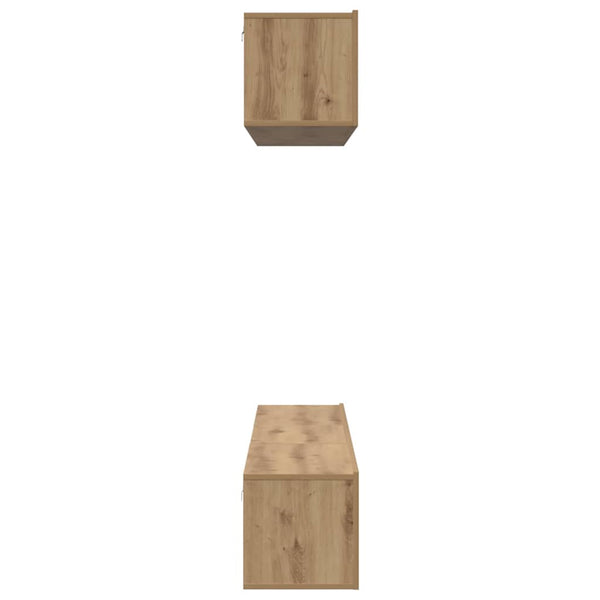 TV-tasosetti 5 kpl Artisan tammi Tekninen puu