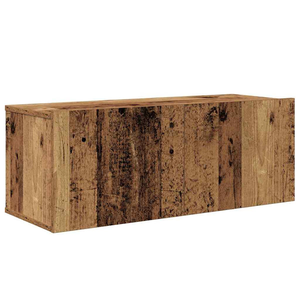 TV-tasosetti laatikon kanssa 6 pcs Vanha Puu Tekninen puu