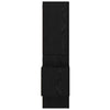 TV-tasosetti 5 pcs Musta tammi 181 x 30 x 120 cm Tekninen puu