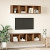 TV-tasosetti 2 pcs Vanha Puu 37 x 37 x 142,5 cm Tekninen puu
