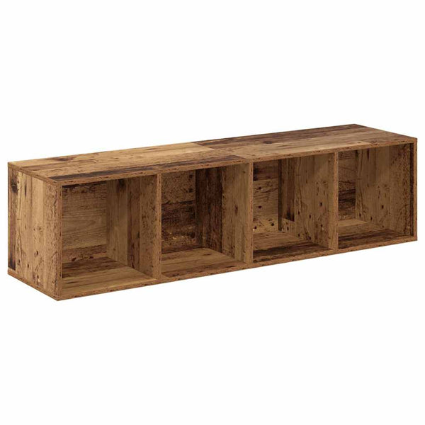 TV-tasosetti 2 pcs Vanha Puu 37 x 37 x 142,5 cm Tekninen puu