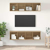 TV-tasosetti 2 pcs Artisan tammi 37 x 37 x 142,5 cm