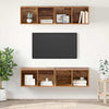 TV-tasot 4 osaa Vanha Puu 37 x 37 x 72 cm Tekninen puu