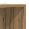 TV-tasosetti 4 pcs Artisan tammi 37 x 37 x 107,5 cm