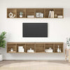TV-tasosetti 4 pcs Artisan tammi 37 x 37 x 107,5 cm