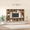 Ruskea TV-tasosetti 4 osaa 37 x 37 x 142,5 cm Tekninen puu