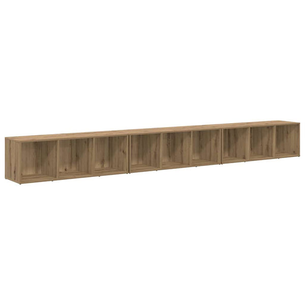 TV-tasosetti 3 pcs Artisan tammi 37 x 35 x 107,5 cm