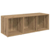 TV-tasosetti 3 pcs Artisan tammi 37 x 35 x 107,5 cm