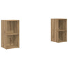 TV-tasosetti 2 pcs Artisan tammi 72 x 35 x 36,5 cm Tekninen puu