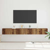 TV-tasosetti 4 pcs Vanha Puu 60 x 30 x 30 cm Tekninen puu