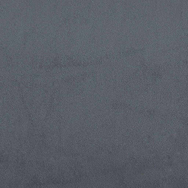 100 x 200 cm kulmavuoteen runko Tumma harmaa Sametti