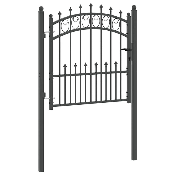 Aitausportti piikeillä EMMEN 104 x 97 cm Jauhemaalattu teräs