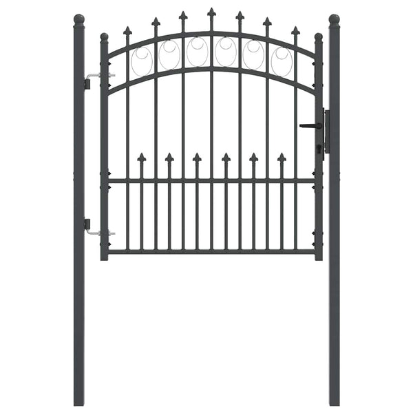 Aitausportti piikeillä EMMEN 104 x 97 cm Jauhemaalattu teräs