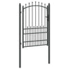 Aitausportti piikeillä EMMEN 104 x 134,5 cm Lukittava