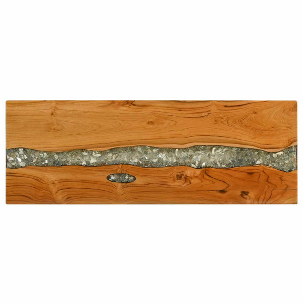 Konsolipöytä Ruskea 100 x 35 x 75 cm Tiikkipuu