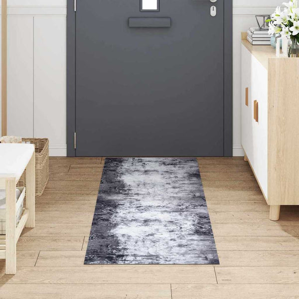 Keittiömatto Harmaa 180 x 60 cm Sametti