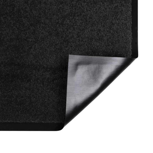 Teddykangas Ovenmatto 60 x 40 x 1.2 cm Mustana