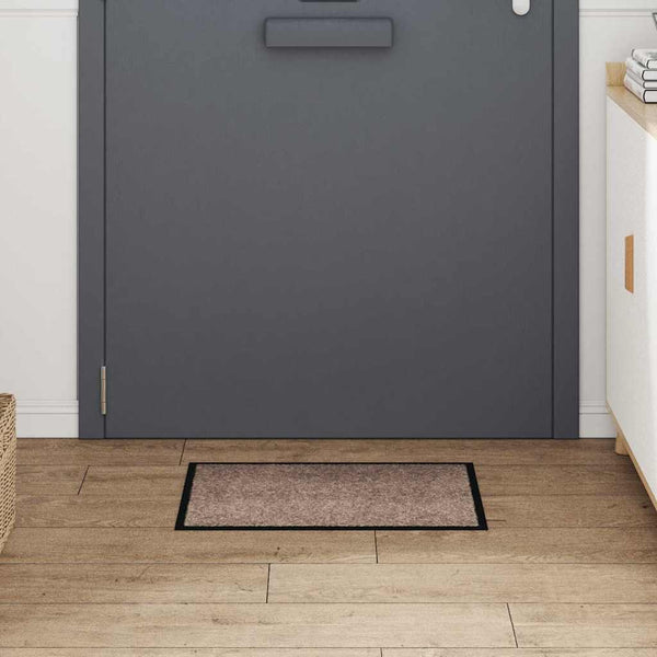 Ovenmatto Teddykankaasta, Beige, 60 x 40 x 1.2 cm