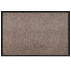 Ovenmatto Teddykankaasta, Beige, 60 x 40 x 1.2 cm