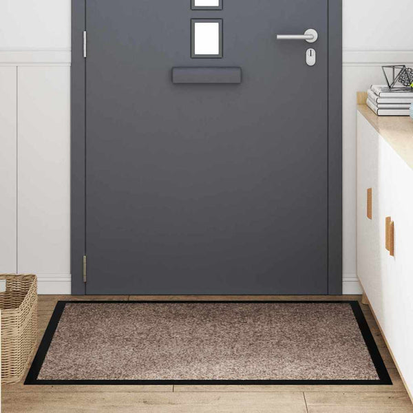 Beige Ovenmatto Teddykankaasta 60 x 40 x 1.2 cm