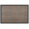 Beige Ovenmatto Teddykankaasta 60 x 40 x 1.2 cm