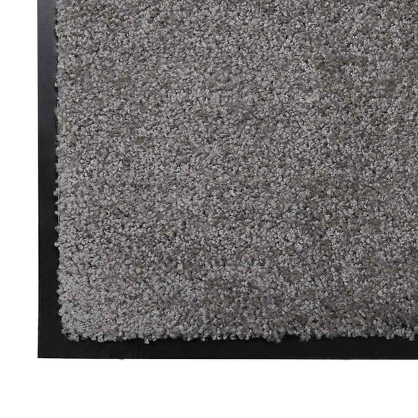 Ovenmatto Teddykangas vaaleanharmaa 60 x 40 x 1.2 cm