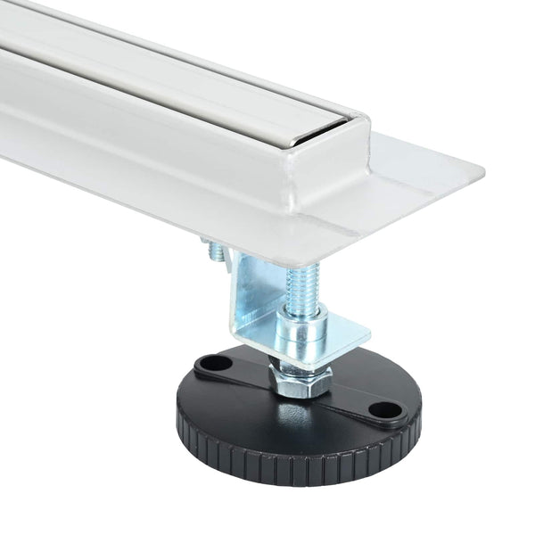 360° Suihkukaivo ohuella mallilla Hopea 60 cm