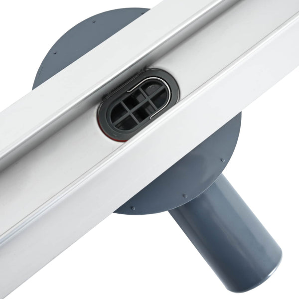 360° Suihkukaivo ohuella mallilla Hopea 60 cm