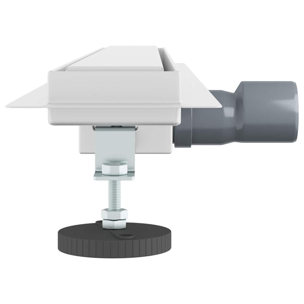 Suihkuviemäri lasikannella Hopea 80 cm Ruostumaton teräs 304