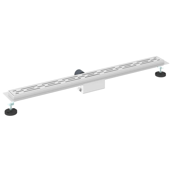 Suihkuviemäri rivisuunnittelulla Hopea 90 cm