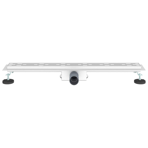 Suihkuviemäri rivisuunnittelulla Hopea 70 cm