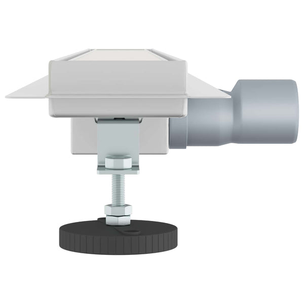 Suihkuviemäri lasikannella Hopea 70 cm Ruostumaton teräs 304