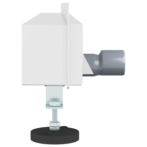 Seinään asennettu suihkuviemäri Hopea 90 cm