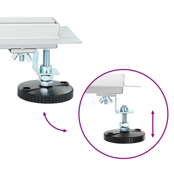 360° Suihkukaivo ohuella mallilla Hopea 50 cm