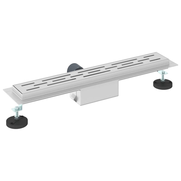 Suihkuviemäri rivisuunnittelulla Hopea 60 cm
