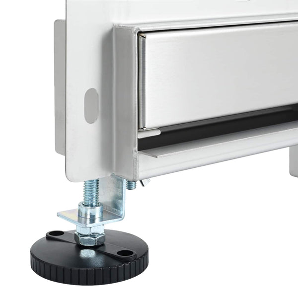 Seinään asennettu suihkuviemäri Hopea 60 cm