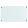 Keittiön suojapaneeli Valkoinen 70 x 40 x 0.8 cm karkaistu lasi