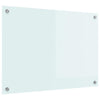 Keittiön suojapaneeli Valkoinen 70 x 50 x 0.8 cm karkaistu lasi