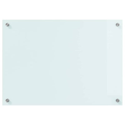 Keittiön suojapaneeli Valkoinen 70 x 50 x 0.8 cm karkaistu lasi