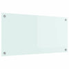 Keittiön suojapaneeli Valkoinen 80 x 40 x 0.8 cm karkaistu lasi
