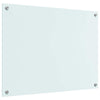 Keittiön suojapaneeli Valkoinen 80 x 60 x 0.8 cm karkaistu lasi