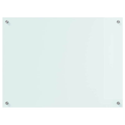 Keittiön suojapaneeli Valkoinen 80 x 60 x 0.8 cm karkaistu lasi