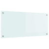 Keittiön suojapaneeli Valkoinen 90 x 40 x 0.8 cm karkaistu lasi