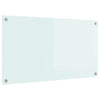 Keittiön suojapaneeli Valkoinen 90 x 50 x 0.8 cm karkaistu lasi