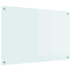 Keittiön suojapaneeli Valkoinen 90 x 60 x 0.8 cm karkaistu lasi